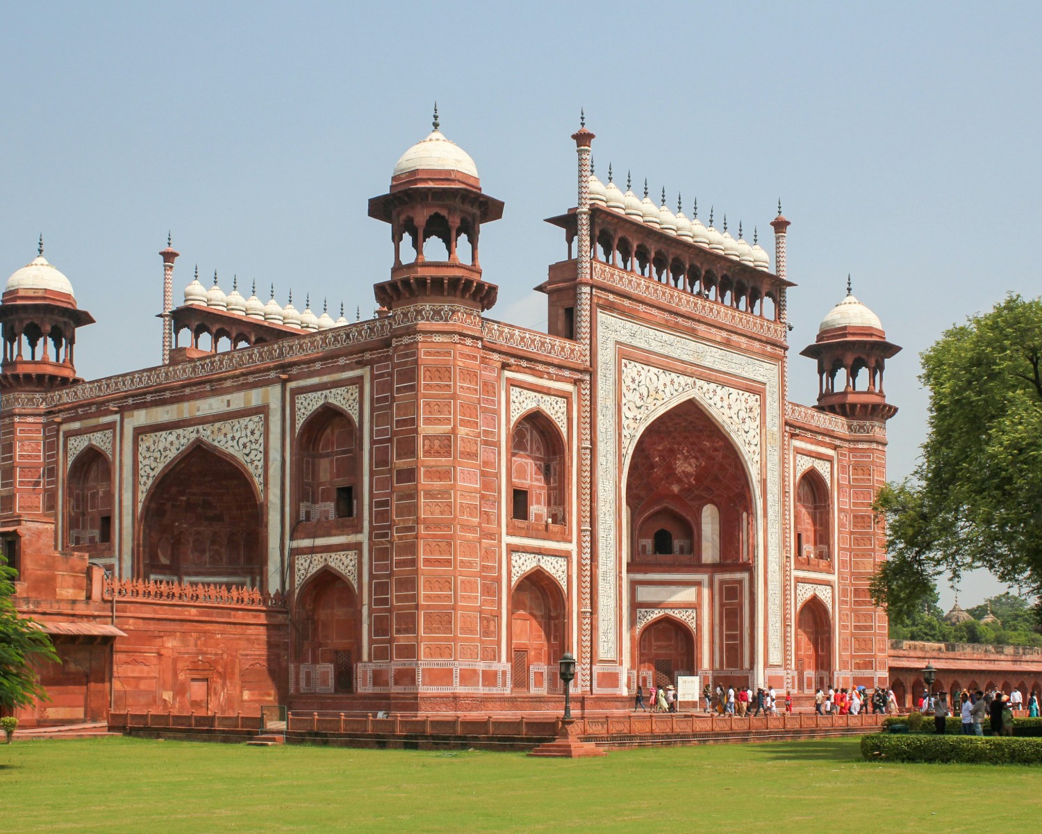Red Fort Lahori Gate historical grandeur
