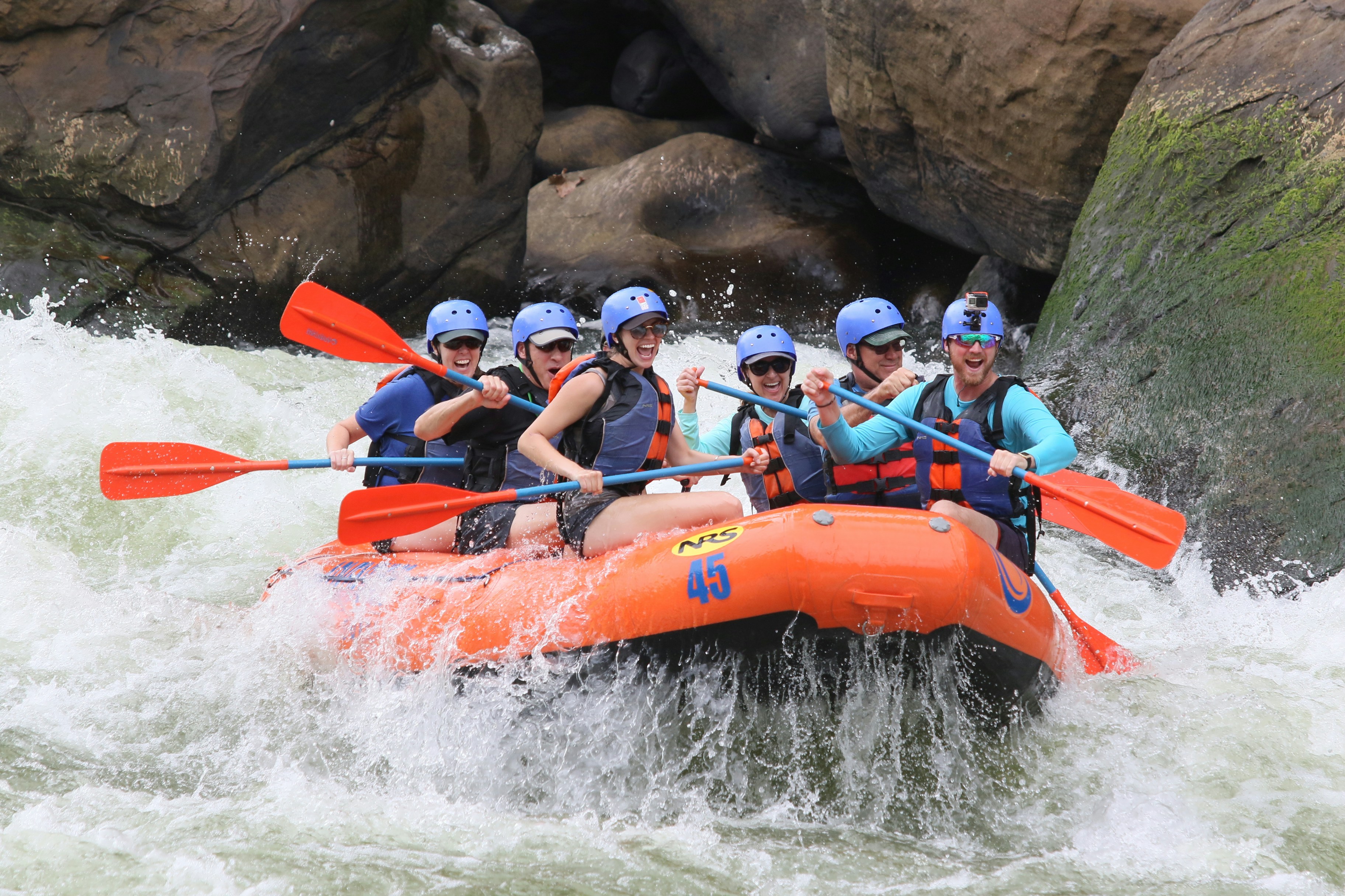 River rafting on pristine Northeast waters