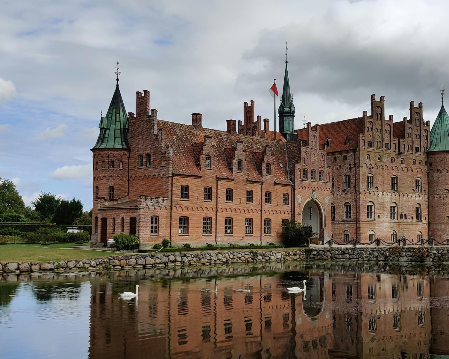 Historic Odense streets where Hans Christian Andersen walked
